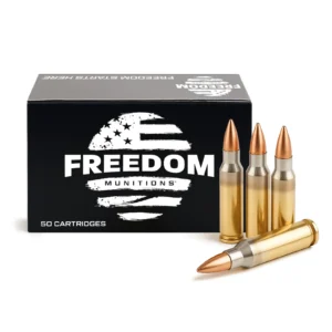 5.56x45mm M855 Ammo- 62 Gr Full Metal Jacket (FMJ), 50 rounds, New