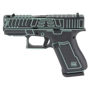 GLOCK 43X 9MM 10RD OUTLANDER BLUE