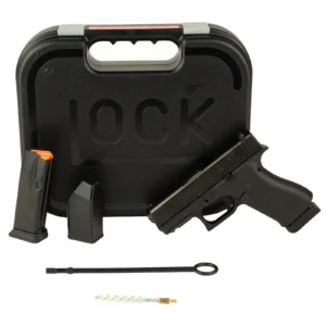 GLOCK 43X 9MM 15RD BLK FRONT RAIL