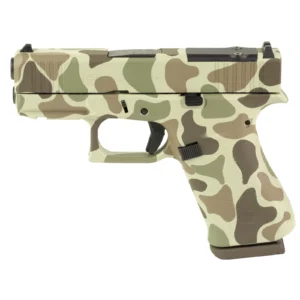 GLOCK 43X 9MM 10RD MOSK FS FROG CAMO