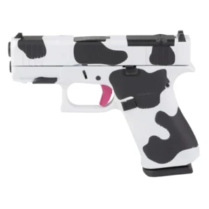 GLOCK 43X 9MM 10RD MOS FS COW PRINT