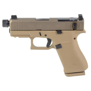 GLOCK 43X HP 9MM 10RD 3.92" TB FDE