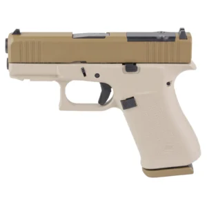 GLOCK 43X 9MM 10RD MOSK TWO TONE TAN