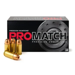 Freedom Munitions ProMatch Pistol Ammo