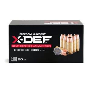 X-DEF Defense 380 Auto Ammo- 95 Gr Hollow Point (HP), 50 rounds, New