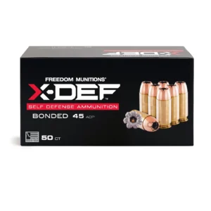 X-DEF Defense 45 ACP Ammo- 200 Gr Hollow Point (HP), 50 rounds, New