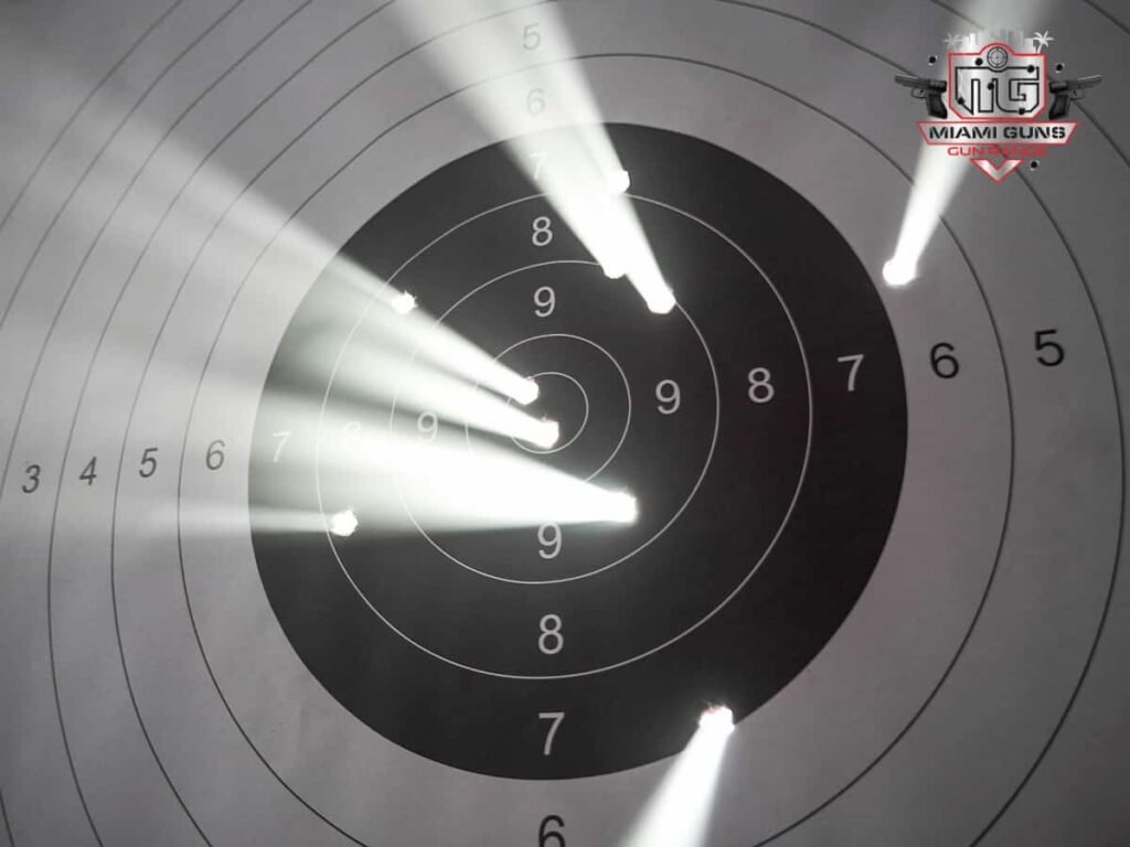 Target Practice at Gun Range
